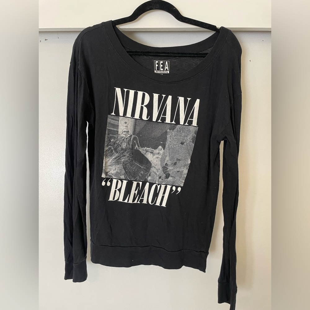Nirvana Off The Shoulder Shirt